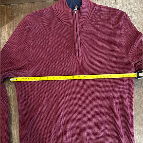 Club Room Quarter zip sweater - Picture 4 of 5